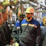 بازدید شبانه مدیرعامل شرکت صنعتی دوده فام از مجتمع تولیدی